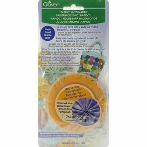 Clover Quick Yo-Yo Maker-Round 1-3/4" Large 9750
